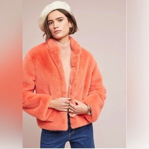 Anthropologie- dRA Los Angeles Faux Fur Coat NWT